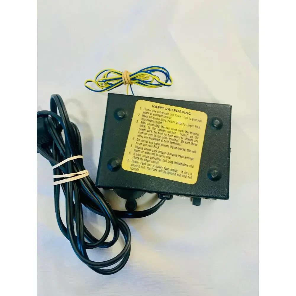 Model Railroad Power Pack and Switch Set